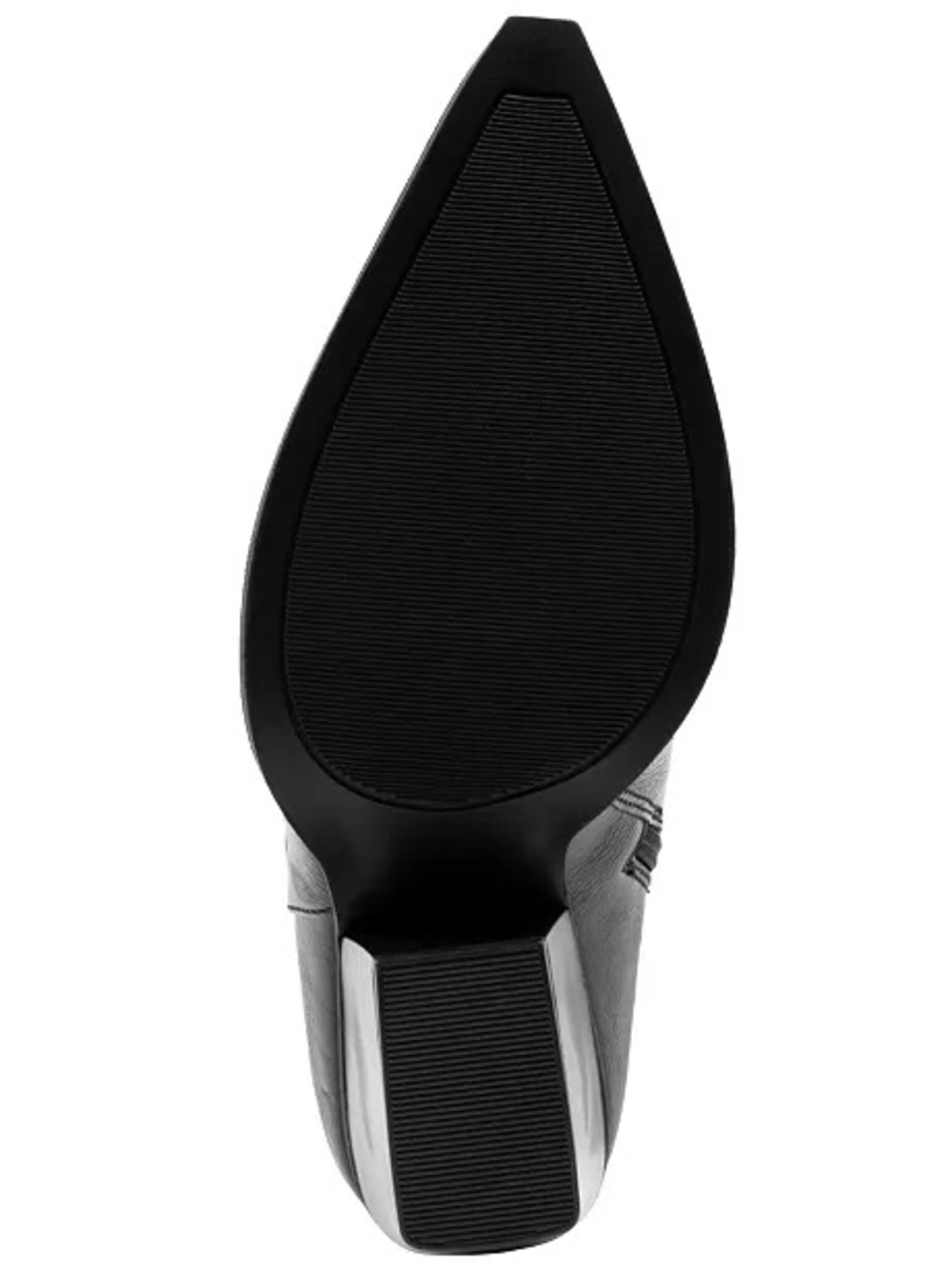 🖤🖤 Sugar Black Smooth Women's Nails Studs Pointed Toe Boots - Picture 2 of 5